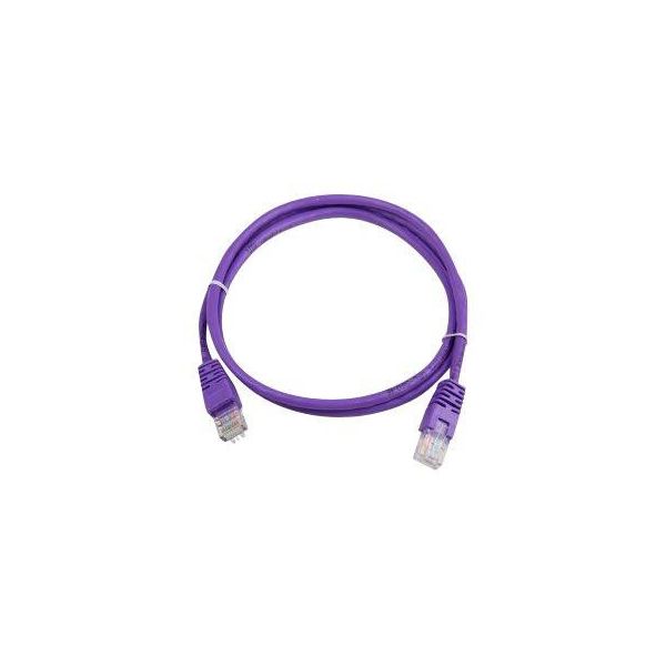 Gembird PP12-0.25M/V Gembird Cavo Patch RJ45, Cat.5E, Utp, 0,25 M, Viola-image