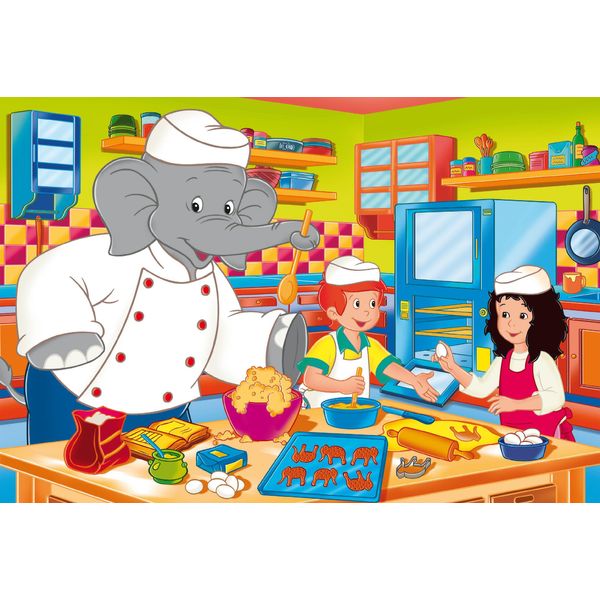 3 X 48 Pezzi Schmidt Spiele Puzzle Per Bambini Benjamin BlüMchen Im Einsatz 56209-image