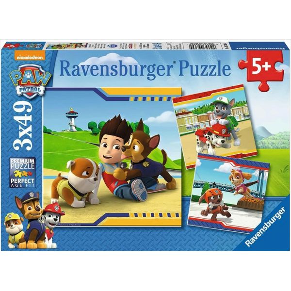 Ravensburger 9369 Ravensburger Paw Patrol Helden Mit Fell Puzzle 3X 49 Teile-image