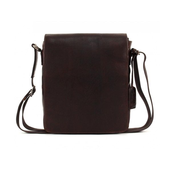 Leonhard Heyden Borsa A Tracolla Roma Messenger Bag Dark Brown Marrone-image