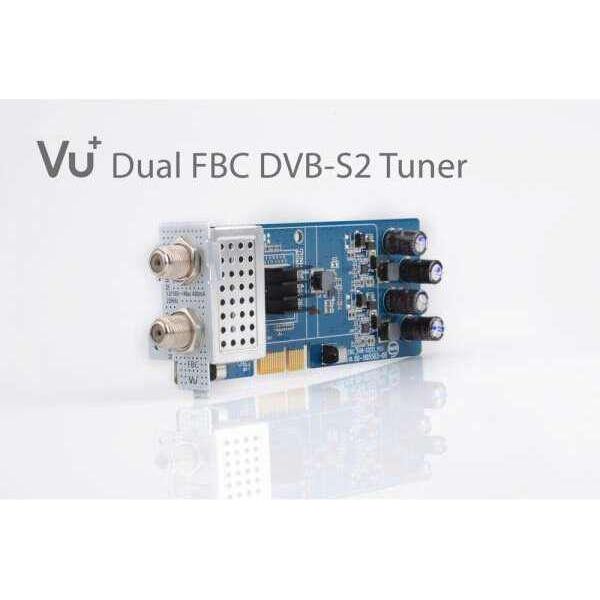 Vu+ Sintonizzatore Doppio DVB-S2/S2X Fbc Uno 4K / Ultimo 4K / Duo 4K-image