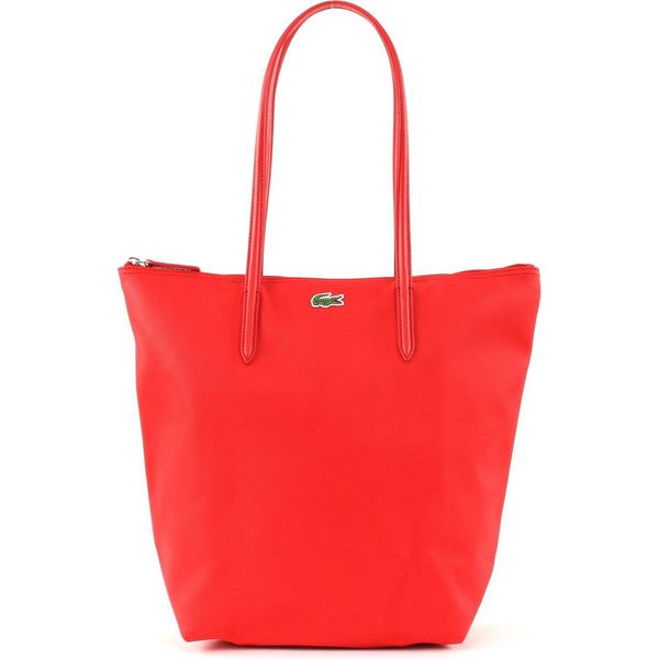 Lacoste Borsa A Tracolla L.12.12 Concept Vertical Shopping Bag High Risk Red Rosso-image