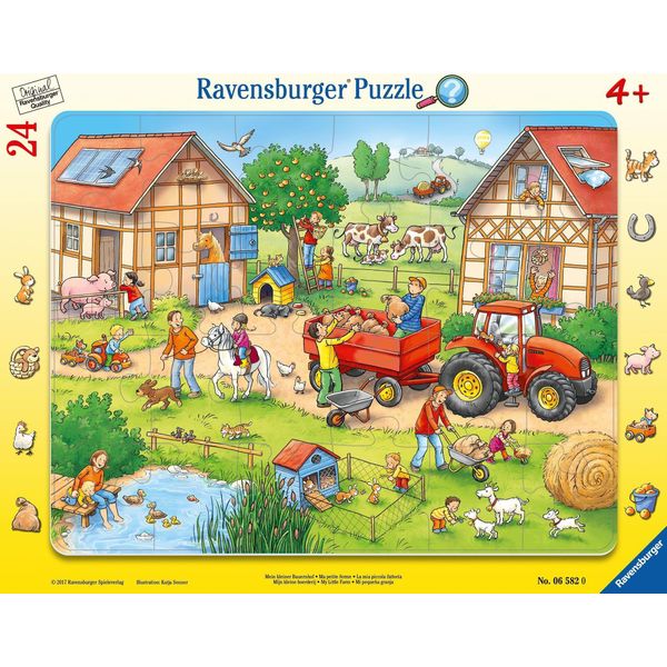 Ravensburger 6582 Puzzle La Mia Piccola Fattoria 24 Pezzi 6582-image