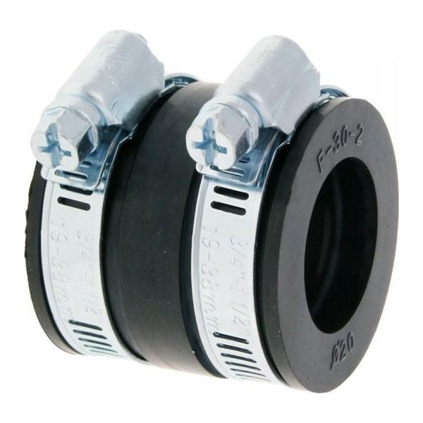 101_Octane Adattatore In Gomma Per Carburatore / Collettore Di Aspirazione (Dimensione Flangia 20 Mm)-image