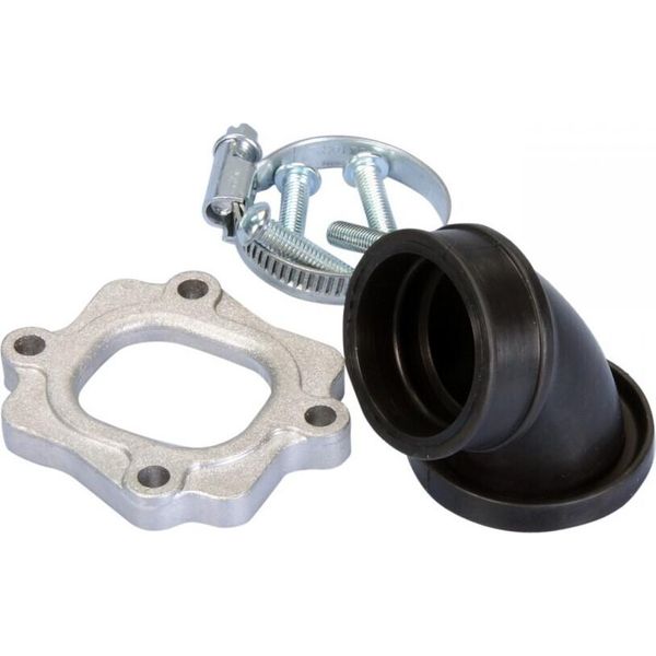 Collettore Di Aspirazione Polini 360 30/35Mm Compatibile Con Minarelli Orizzontale Con Carburatore Dellorto-image