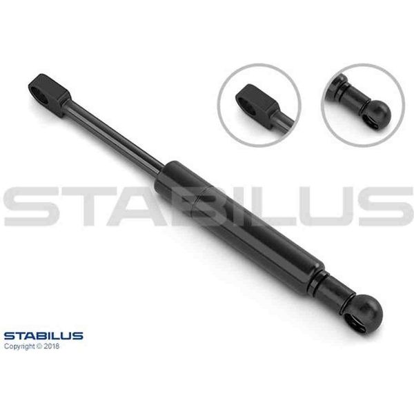 Gasfeder Verdeck 207Mm Stabilus LIFT-O-MAT Per Bmw 3 Cabriolet Alpina B3-image