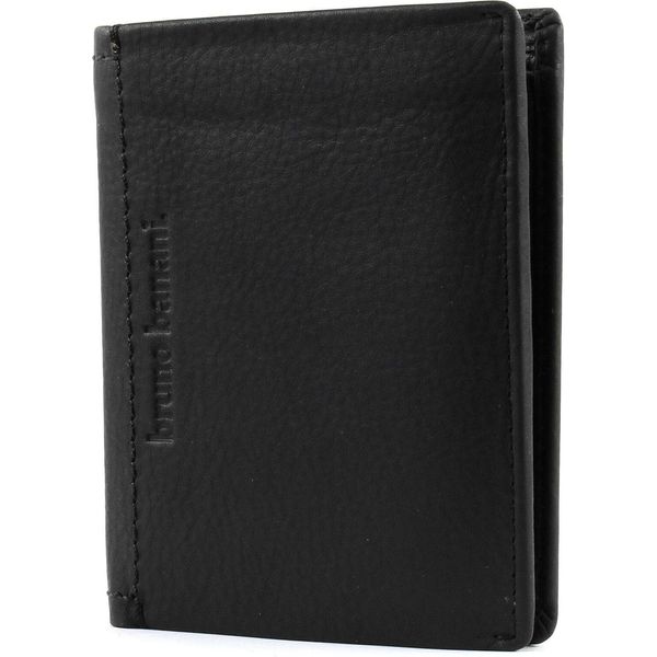 Bruno Banani Pelle Portafoglio Arizona Wallet High With Flap Black Nero-image