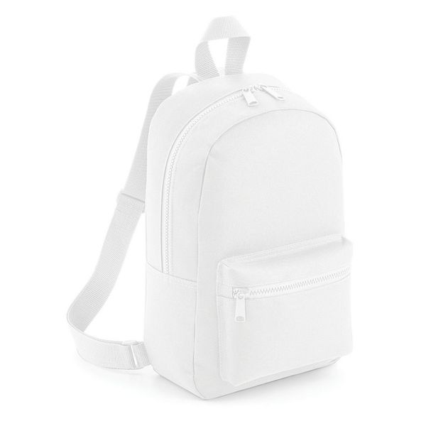 Bagbase BG153 | Zaino Moda Mini Essential / 23 X 35 X 12 Cm - Colore: Bianco - Dimensioni: 23 X 35 X 12 Cm-image