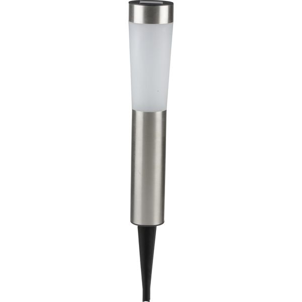 Grundig Lampada Solare Da Giardino - 7,5 X 7,5 X 56 Cm - Illuminazione Da Giardino - Lampada Led - Durata Della Batteria Da 6 A 8 Ore - Per Giardino E Balcone - Acciaio Inox-image