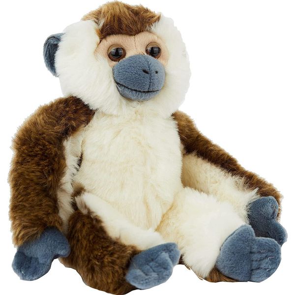 Peluche Wwf - Cucciolo Di Scimmia Marrone Scuro (23 Cm) Peluche Realistico Scimmia Scimmia-image