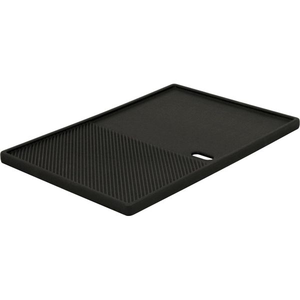 Piastra Per Grigliare In Ghisa Bbq-Toro 39 X 26,5 Cm, Piastra Reversibile, Smaltata, Utilizzabile Su Entrambi I Lati-image
