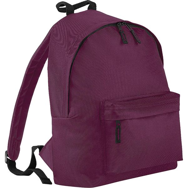 Bagbase Zaino Moda, 18 Litri (2 Pezzi/Confezione) BC4176 (Taglia Unica) (Borgogna)-image
