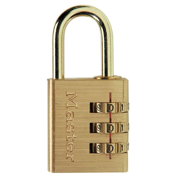 Master Lock Lucchetto 630 Eurd A Combinazione, 30 Mm, Finitura Ottone Sb-image