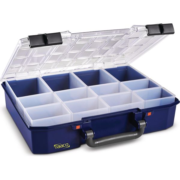 Raaco Carrylite 80 4X8-12 Blu Policarbonato (Pc), Polipropilene (Pp)-image