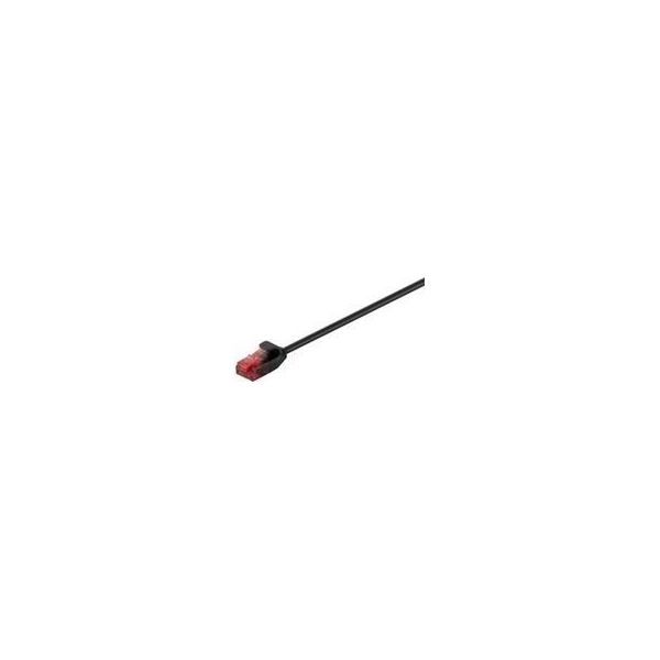 Microconnect V-UTP602S-SLIM Cavo Di Rete Nero Cat6 U/Utp (Utp) Da 2 M (V-UTP602S-SLIM)-image