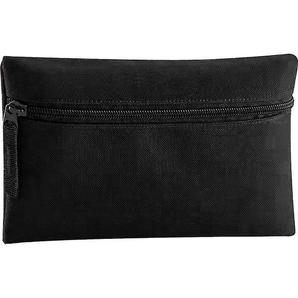 Astuccio Per Matite Quadra Classic Astuccio Per Matite Con Zip BC3782 (Taglia Unica) (Nero)-image