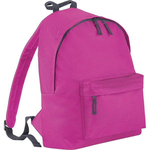 Zaino Beechfield Junior RW2019 (Taglia Unica) (Fucsia/Antracite)-image