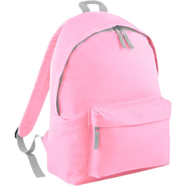 Zaino Bagbase Junior Fashion, 14 Litri BC1301 (Taglia Unica) (Rosa/Grigio Chiaro)-image