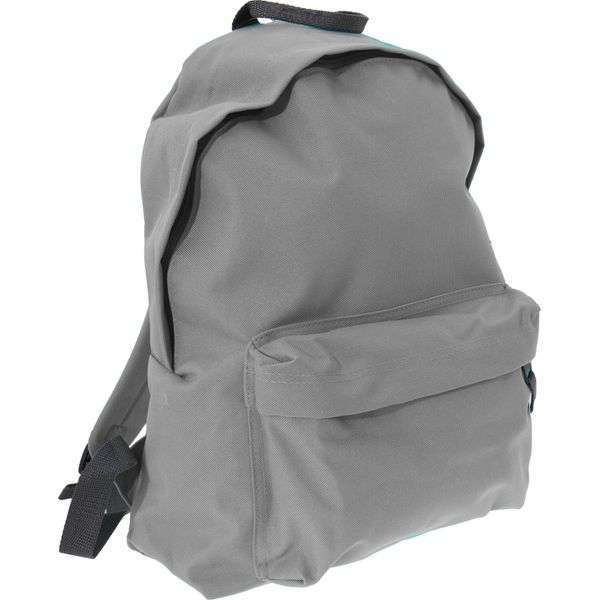 Bagbase Zaino Fashion, 18 Litri (2 Pezzi/Confezione) BC4176 (Taglia Unica) (Grigio Chiaro/Grigio)-image