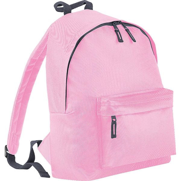 Zaino Bagbase Fashion, 18 Litri (2 Pezzi/Confezione) BC4176 (Taglia Unica) (Rosa/Grigio)-image