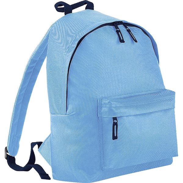 Bagbase Zaino Moda, 18 Litri (2 Pezzi/Confezione) BC4176 (Taglia Unica) (Blu Cielo/Blu Scuro)-image