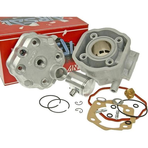 Kit Cilindro Airsal Tech-Piston 50Cc 39,9Mm Per Derbi Senda Gpr, Gilera Gsm Smt Rcr Zulu Ebe, Ebs-image