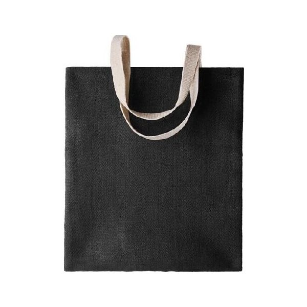 Kimood Borsa Da Donna In Juta RW5616 (Taglia Unica) (Nero)-image