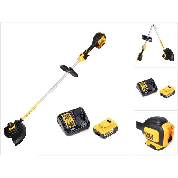 Dewalt Dcm 561 Pbs Tagliabordi A Batteria 18 V Brushless + 1X Batteria 4,0 Ah + Caricabatterie-image