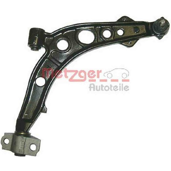 Braccio Di Controllo Sospensione Ruota Anteriore Destra Braccio Oscillante Inferiore Metzger Per Fiat Punto (176_)-image