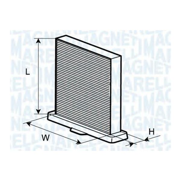 Magneti Marelli Filtro Antipolline Per Clio Iii Twingo Ii Dacia Logan Renault Modus /-image
