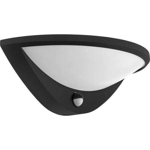 Luce Da Esterno Eglo Belcreda Applique Led Con Rilevatore Di Movimento IP44 Sensore Giorno/Notte Antracite Luce Da Giardino 10,8 W-image