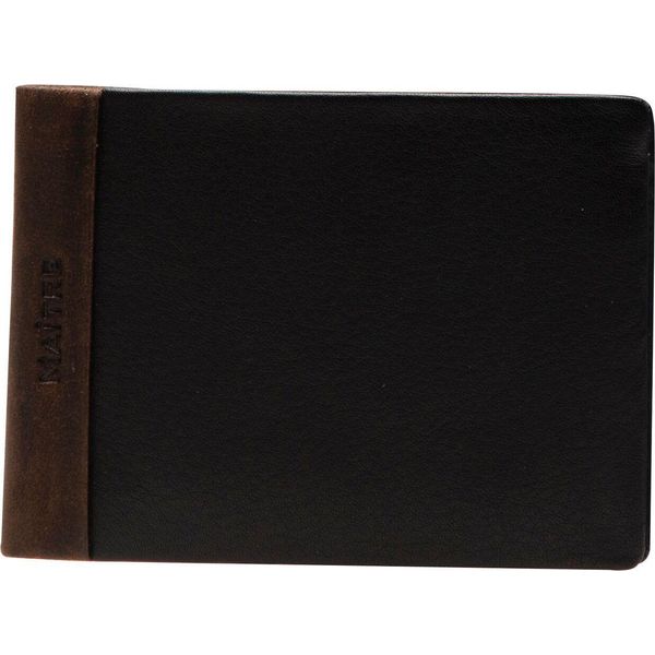 MaîTre Pelle Portafoglio Bundenbach Gerold Billfold SH3 Dark Brown Nero Marrone-image