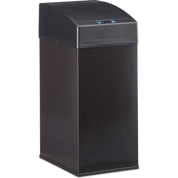 Relaxdays 10022951_46 Relaxdays Sensor MüLleimer 7,0 L Schwarz-image