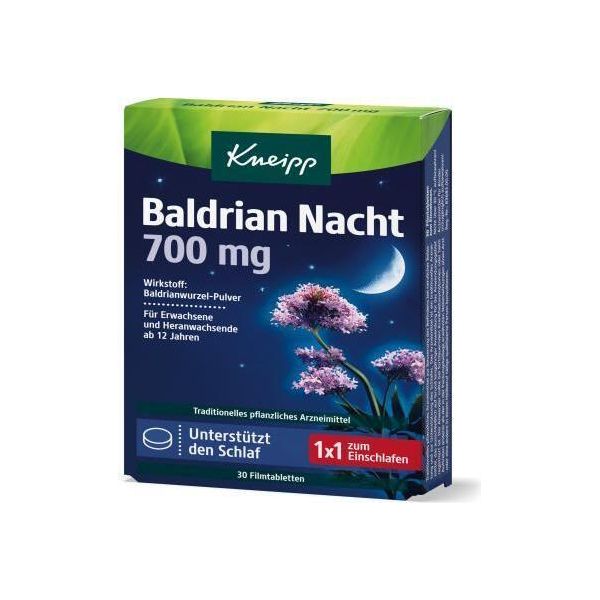 Kneipp Valeriana Notte 700 Mg Compresse Rivestite Con Film 30 Capsule-image