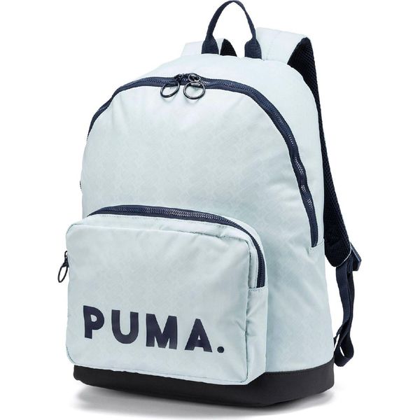 Puma Zaino Con Scomparto Per Laptop Originals Backpack Trend Light Sky - Peacoat Blu Nero-image