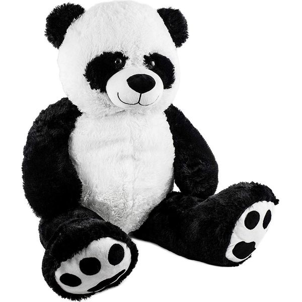 Brubaker Xxl Panda 100 Cm Grande Peluche Orsacchiotto Di Peluche-image