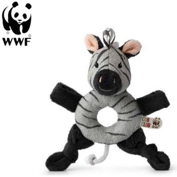 Cub Club - Anello Di Presa Ziko La Zebra (Grigio, 15 Cm) Per Giocattoli Per Bambini-image