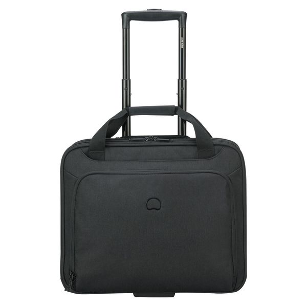Delsey Paris Carrello Cartella Con Scomparto Per Laptop Esplanade Trolley Boardcase Deep Black Nero-image