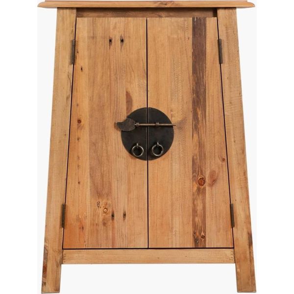 Syfax™ Mobile Da Bagno In Legno Massello Di Pino 59X32X80 Cm-image