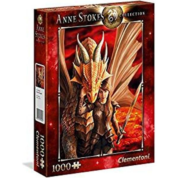 Clementoni 39464 - Forza Interiore - Puzzle Da 1000 Pezzi - Collezione Anne Stokes-image