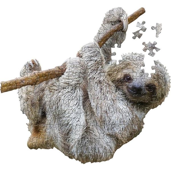 Madd Capp Puzzle A Forma Di Bradipo Junior 100 Pezzi-image