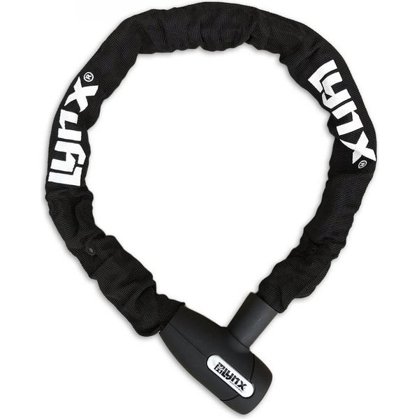 Lucchetto A Catena Lynx Cityline L110 Per Bicicletta 8Mm X 110Cm Con Copertura In Nylon, Acciaio Temprato-image