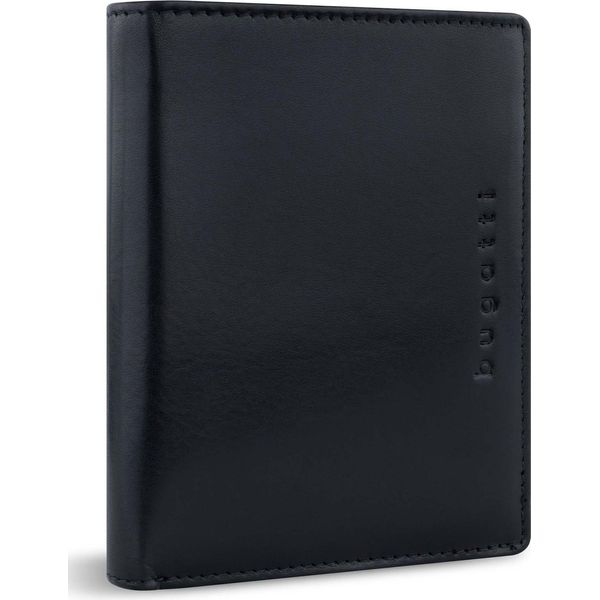 Bugatti Portafoglio Romano Rfid Wallet With Flap 10CC Black Nero-image