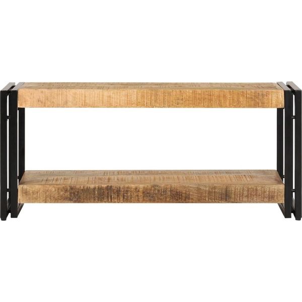 Syfax™ Mobile Porta Tv 90X30X40 Cm In Legno Massello Di Mango-image