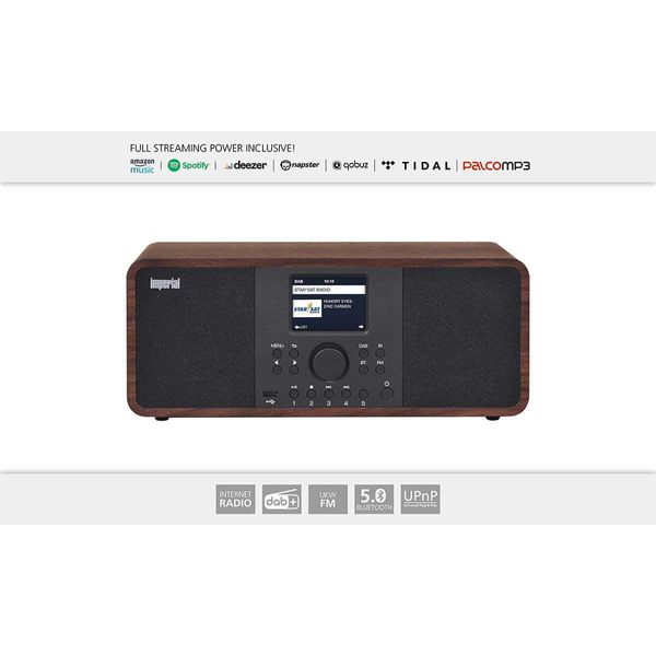Imperial Dabman I205 - Internet - Analogico E Digitale - Dab,Dab+,Fm - 87,5 - 108 Mhz - 174 - 240 Mhz - 174 - 240 Mhz (22-2-image