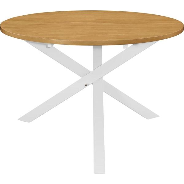 Syfax™ Set Per Sala Da Pranzo 5 Pz In Mdf Bianco-image