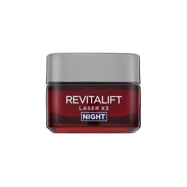 L'oreal Revitalift Laser X3 Crema Anti-Età Maschera Terapia Di Rigenerazione Per La Notte 50Ml-image