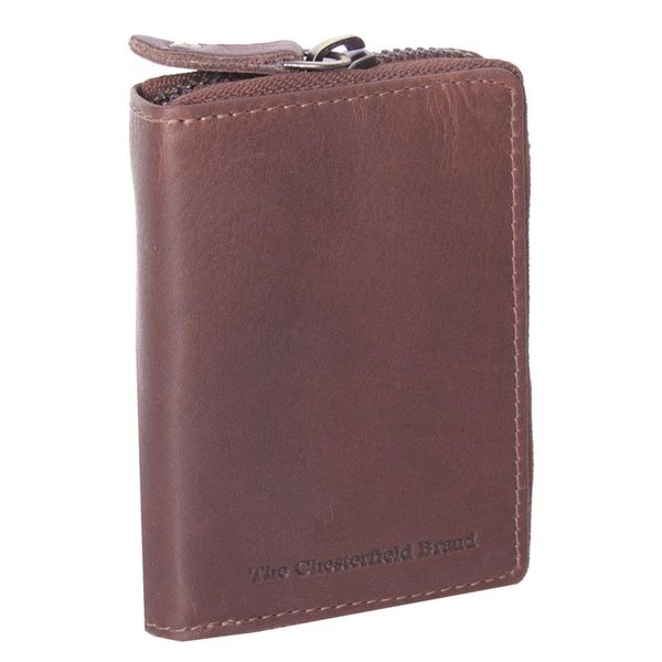 The Chesterfield Brand Pelle Portafoglio Robin Creditcard Wallet Brown Marrone-image