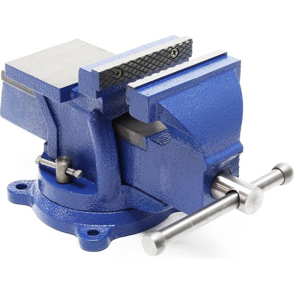 Morsa Wiltec Per Impieghi Gravosi Con Ganasce Da 100 Mm, Strumento Di Serraggio Con Incudine Per Impieghi Gravosi Su Banco Di Lavoro-image