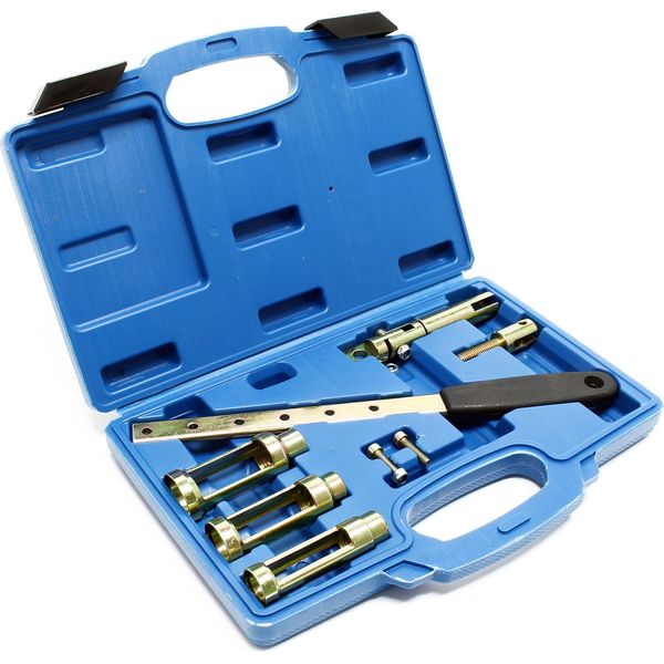 Set Di Compressori Universali Per Molle A Valvola Wiltec Da 8 Pezzi, Compressore Per Molle A Valvola Per Motori Da 8V, 12V, 16V, Assemblaggio Di Molle A Valvola, Sostituzione Della Guarnizione Dello Stelo Della Valvola-image